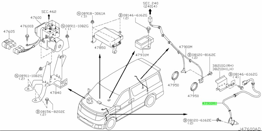 Nissan 47910 jd000